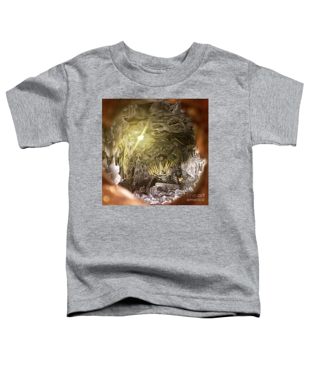 Peephole Toddler T-Shirt featuring the photograph Peephole by Flavia Westerwelle
