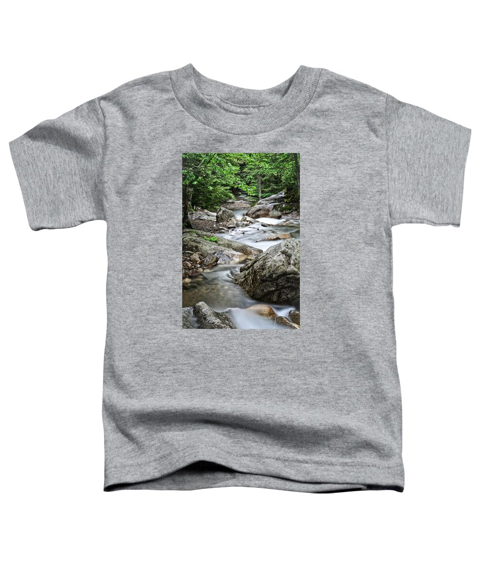 The Pemi Toddler T-Shirt featuring the photograph Pemigewasset River NH by Michael Hubley