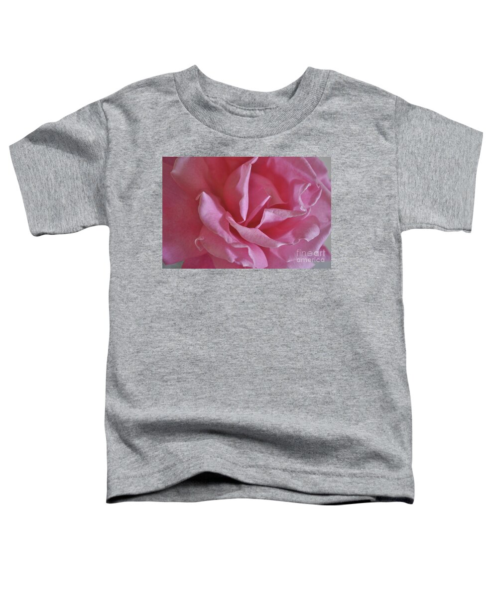 Pink Toddler T-Shirt featuring the photograph Pink Rose by Bridgette Gomes