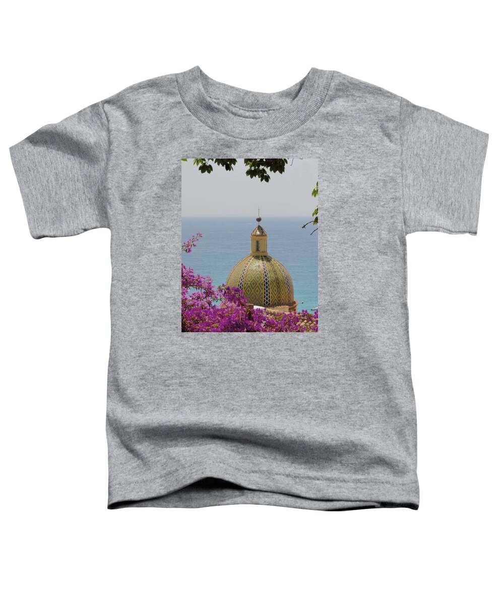 Italy Toddler T-Shirt featuring the photograph Positano Italy by Alan Toepfer