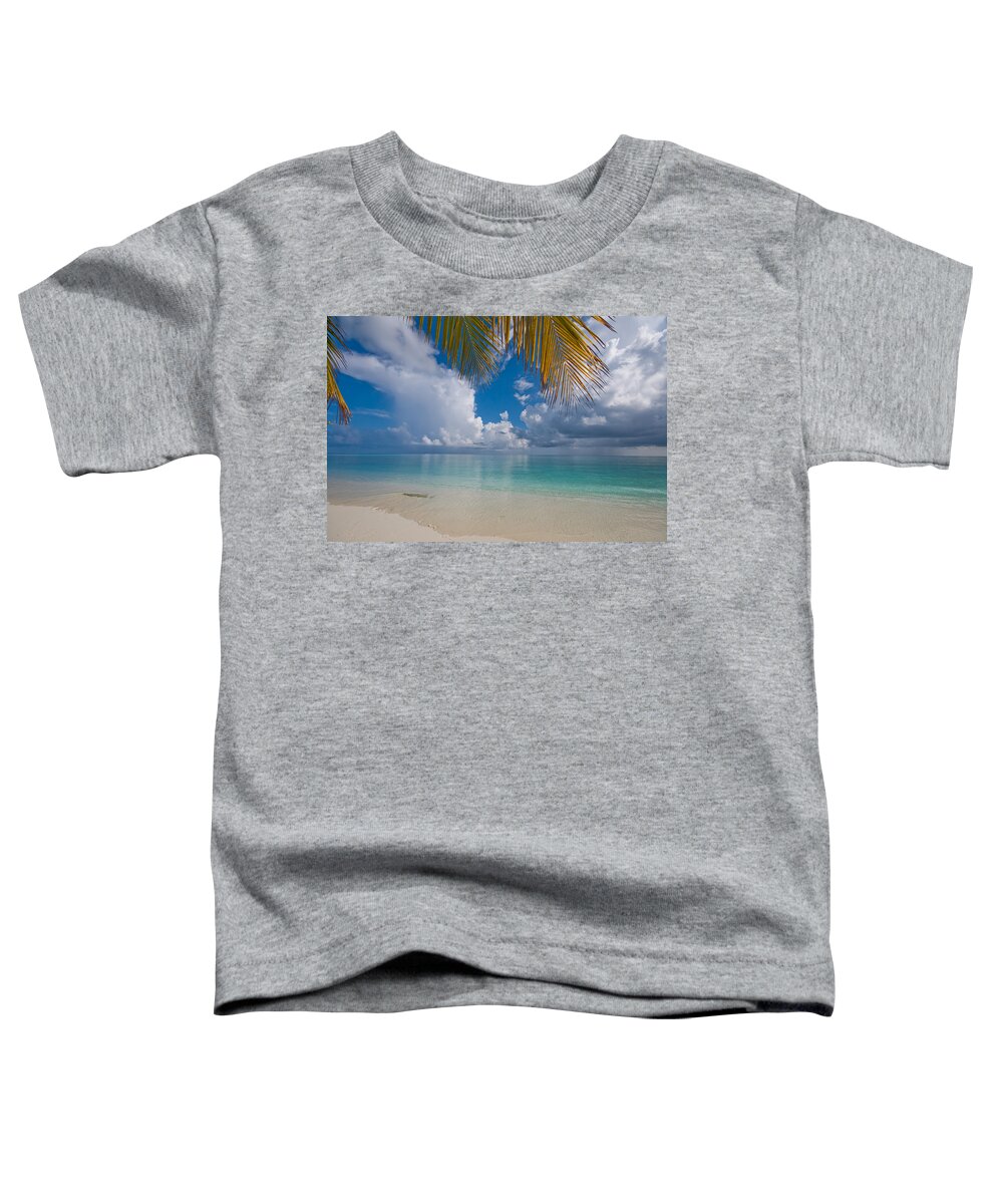 Maldives Toddler T-Shirt featuring the photograph Postcard Perfection by Jenny Rainbow