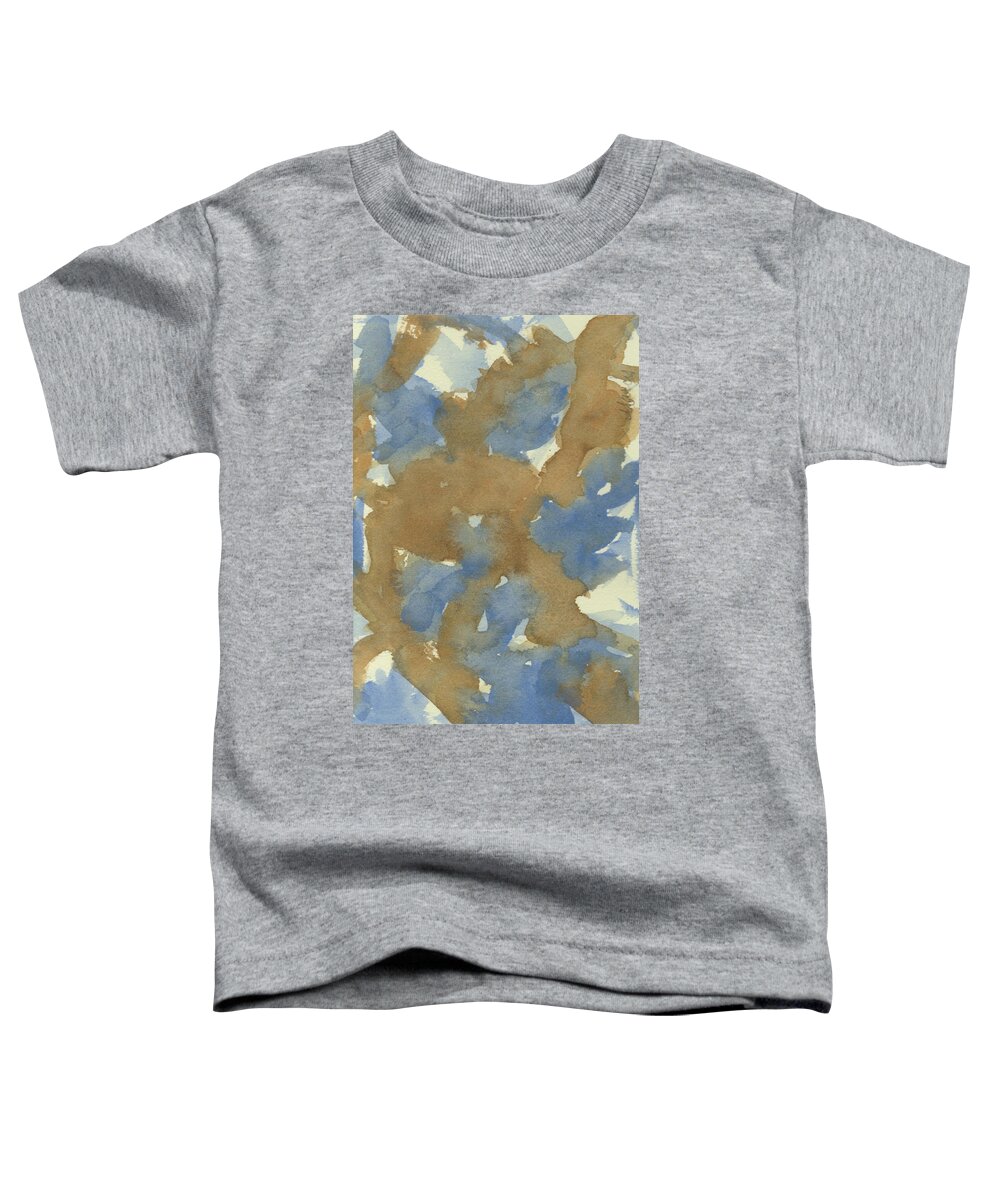 Watercolor Toddler T-Shirt featuring the painting Prime Time by Marcy Brennan