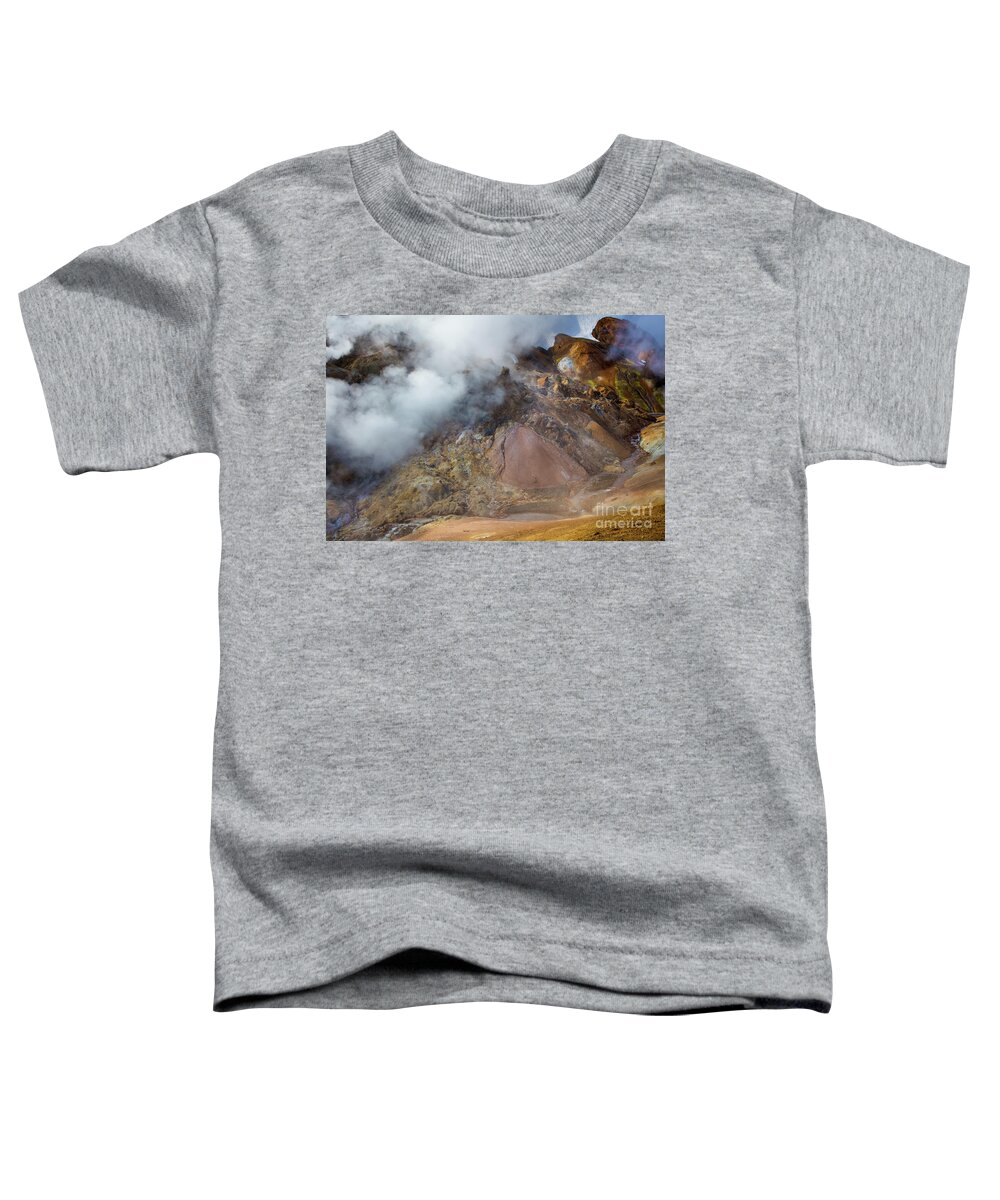 Europe Toddler T-Shirt featuring the photograph Primordial Kerlingarfjoll by Inge Johnsson