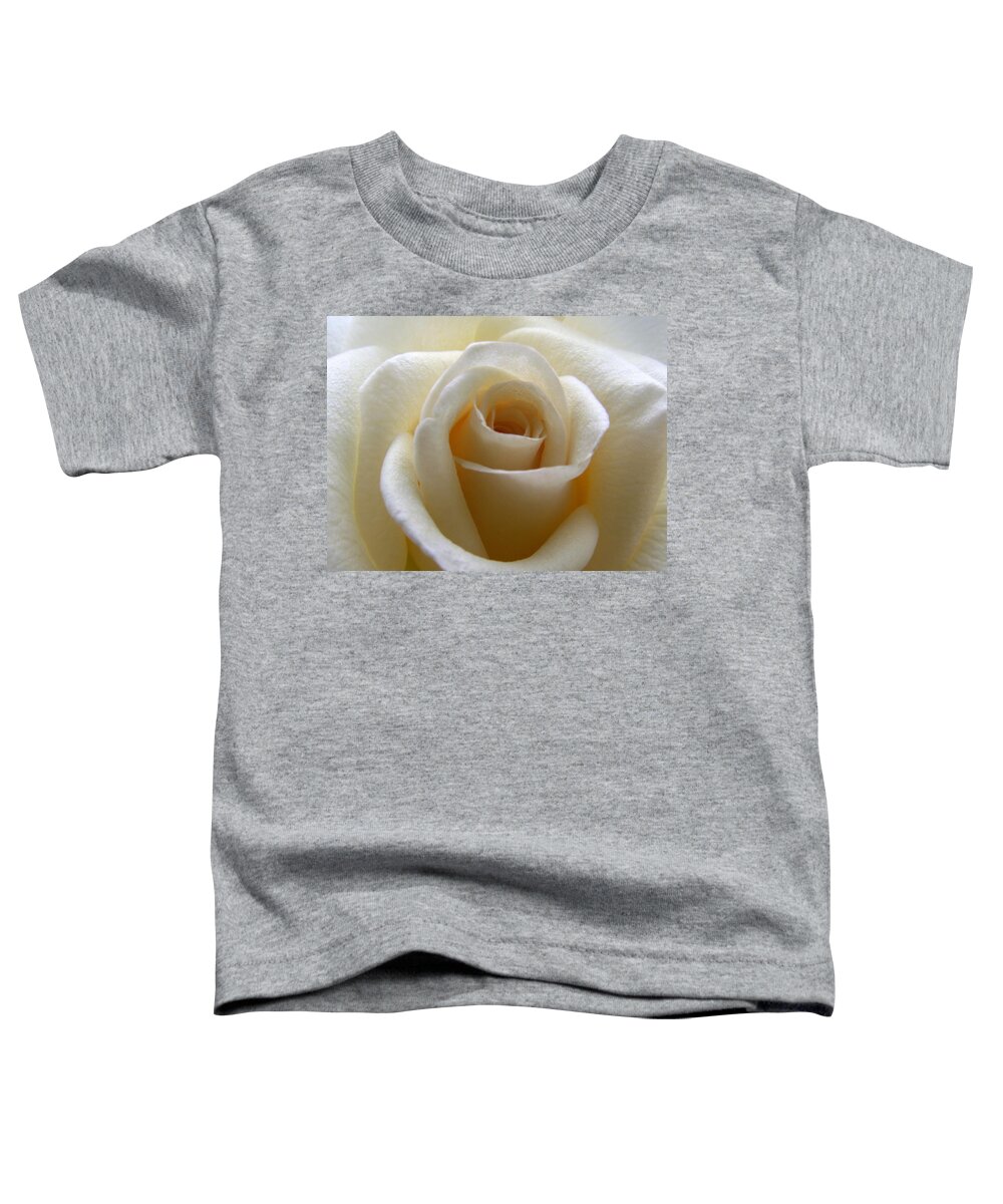 Rose Toddler T-Shirt featuring the photograph Purity by Amy Fose