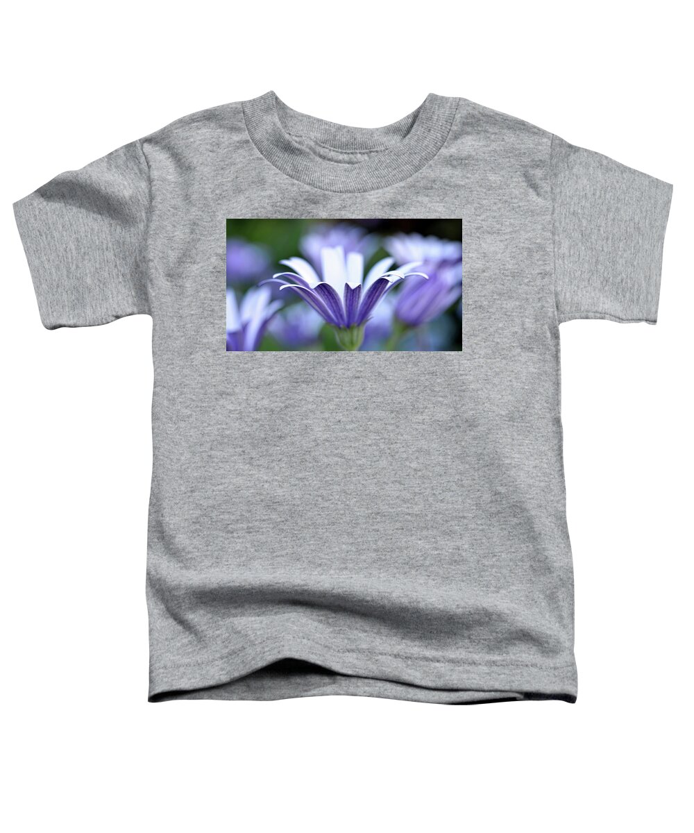 Flower Macro Toddler T-Shirt featuring the photograph Purple Flower by Wendell Ward