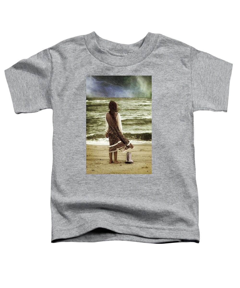 Female Toddler T-Shirt featuring the photograph Rainy Day by Joana Kruse