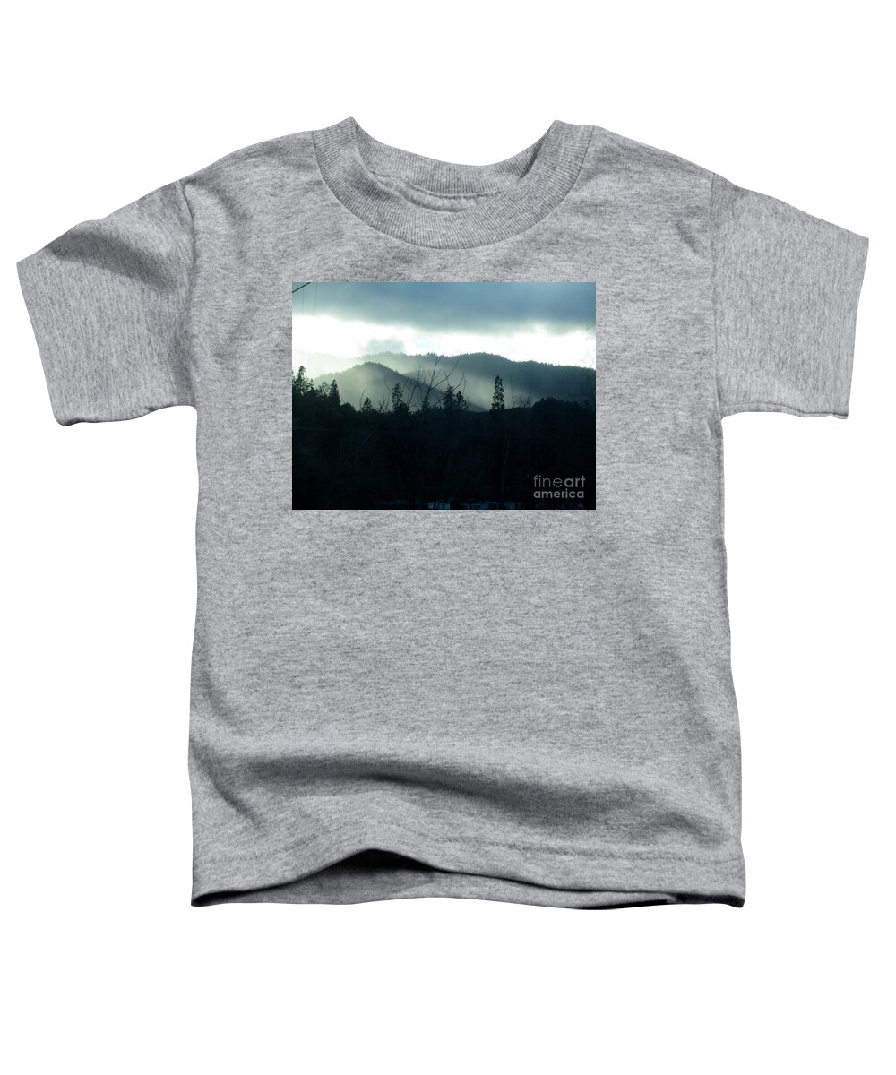 Rays Toddler T-Shirt featuring the photograph Rays and Darkness by Marie Neder