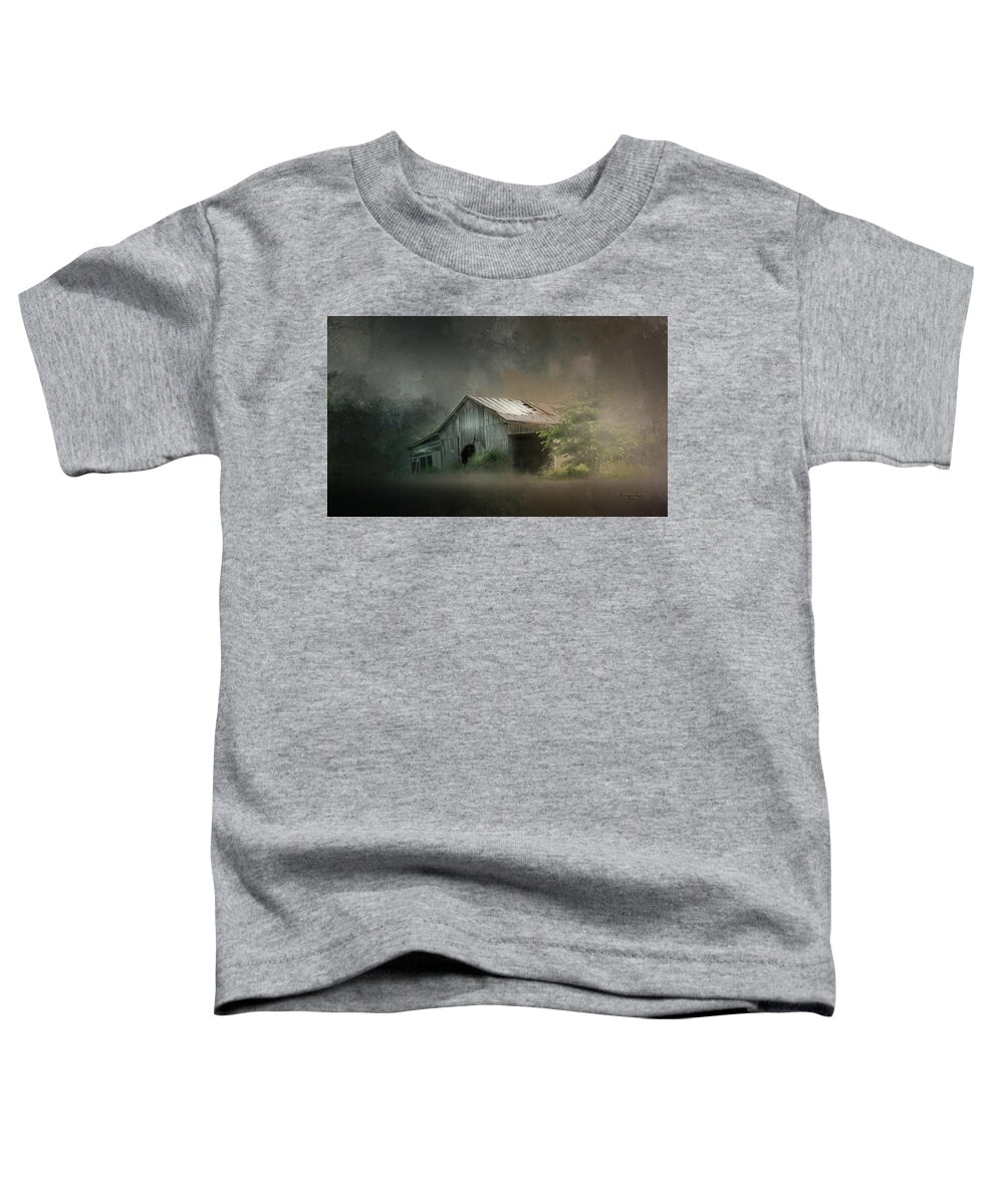 Barn Toddler T-Shirt featuring the photograph Relic Of The Past by Marvin Spates