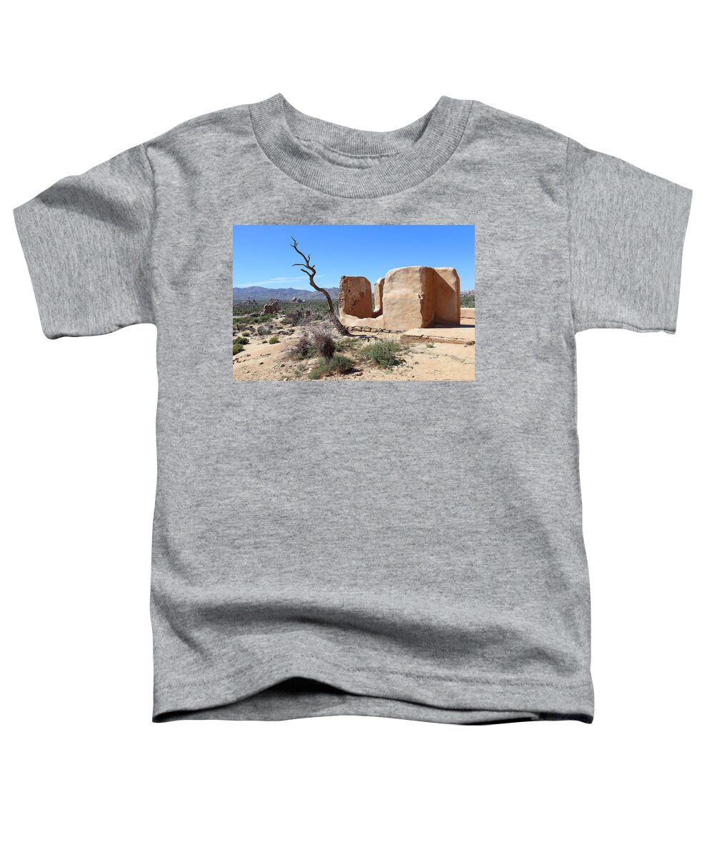 Remain Standing Of Ryan Ranch Toddler T-Shirt featuring the photograph Remain Standing Of Ryan Ranch by Viktor Savchenko