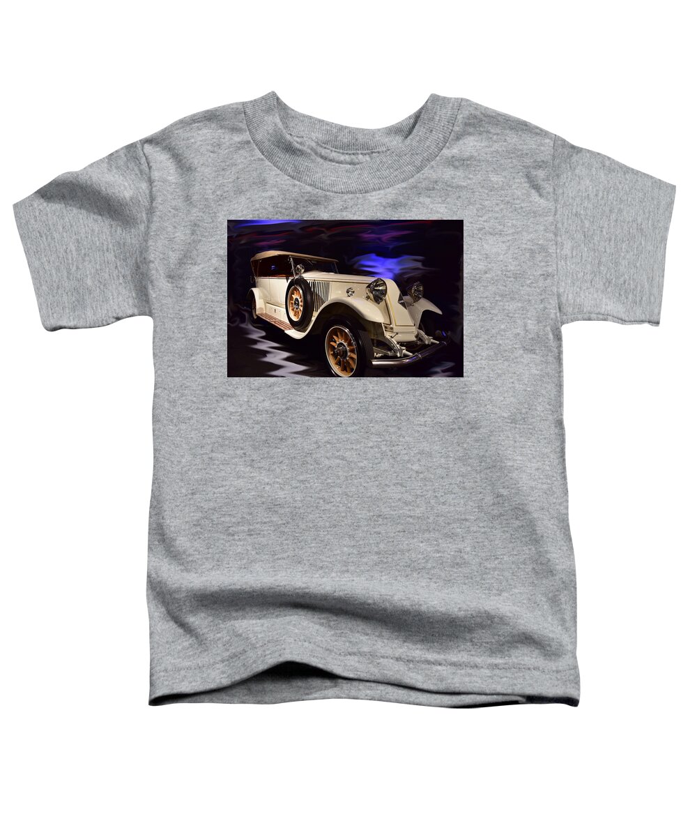 Home Toddler T-Shirt featuring the photograph Renault 40CV by Richard Gehlbach