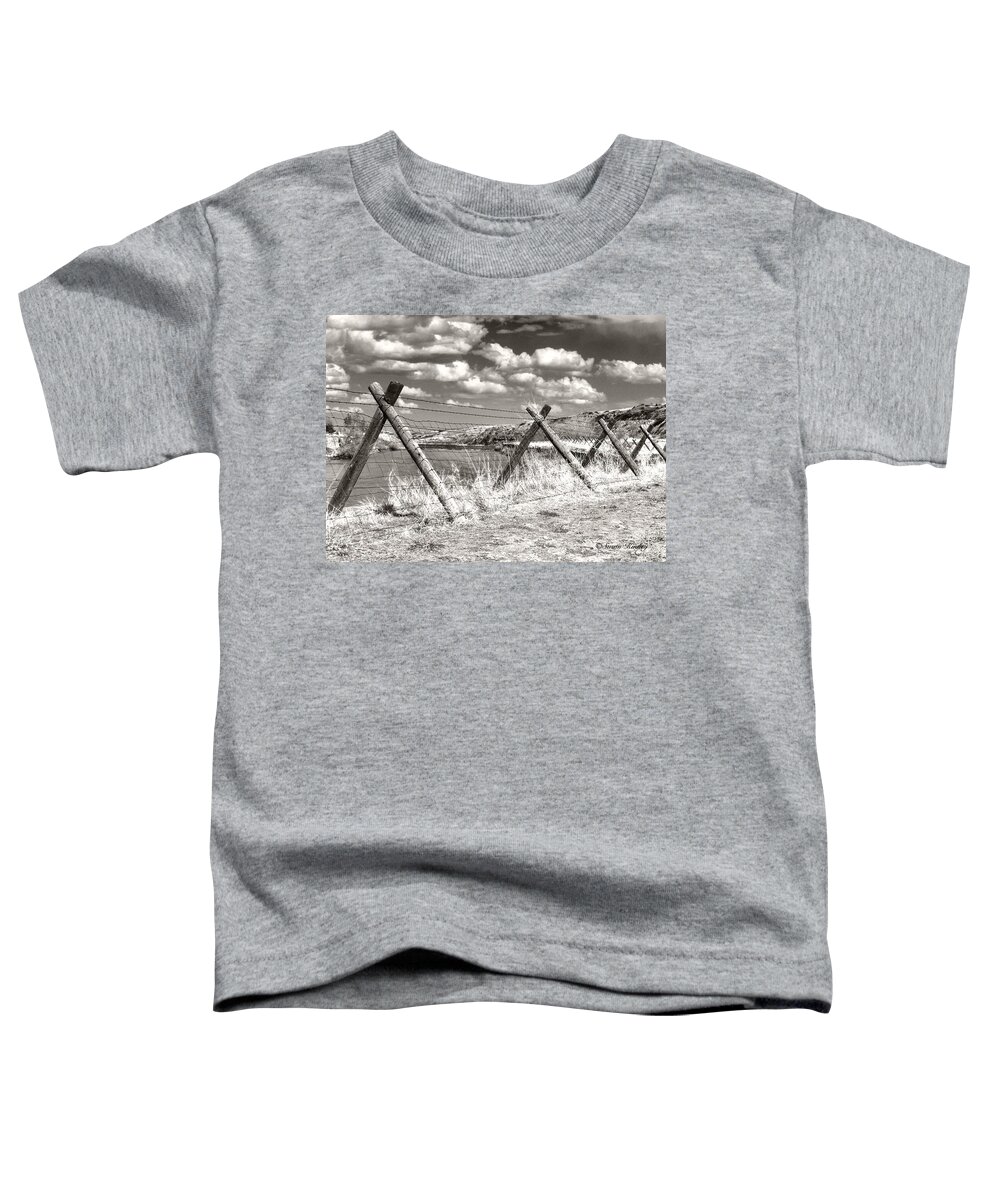 Montana Toddler T-Shirt featuring the photograph River Drama by Susan Kinney