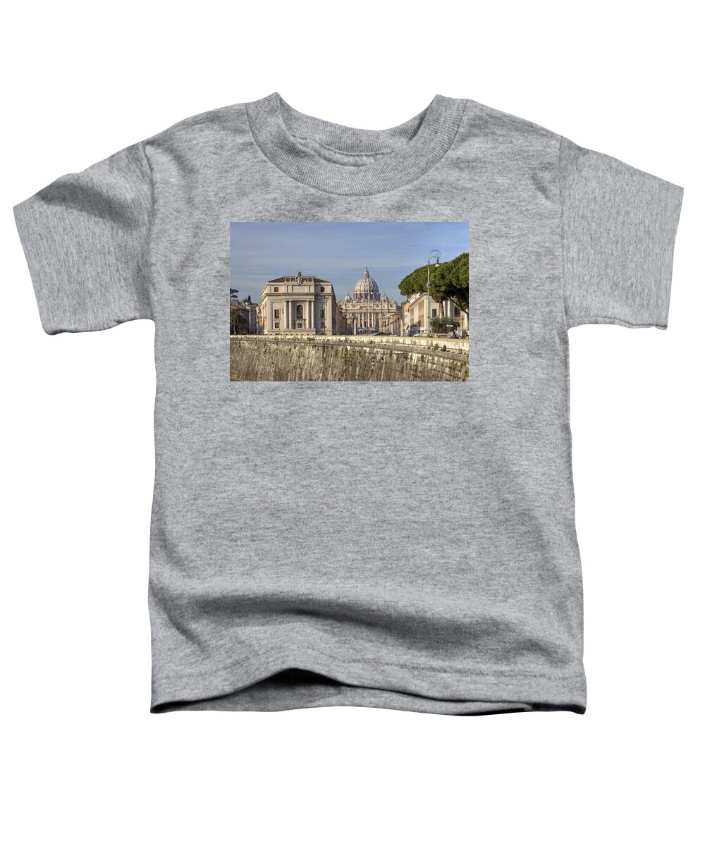Rome Toddler T-Shirt featuring the photograph Rome - St. Peter's Basilica by Joana Kruse