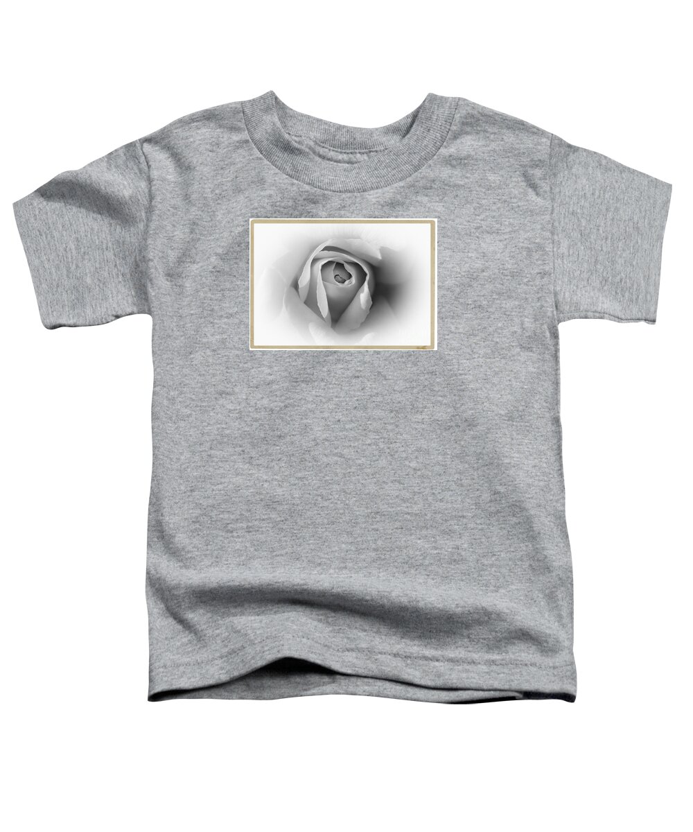 Rose Toddler T-Shirt featuring the photograph Rose - High Key by Stefano Senise
