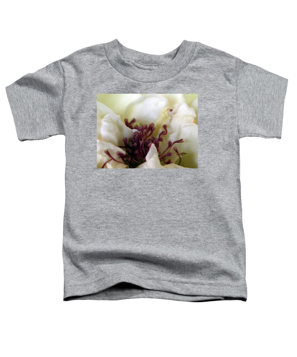 White Toddler T-Shirt featuring the photograph Rose by Marna Edwards Flavell
