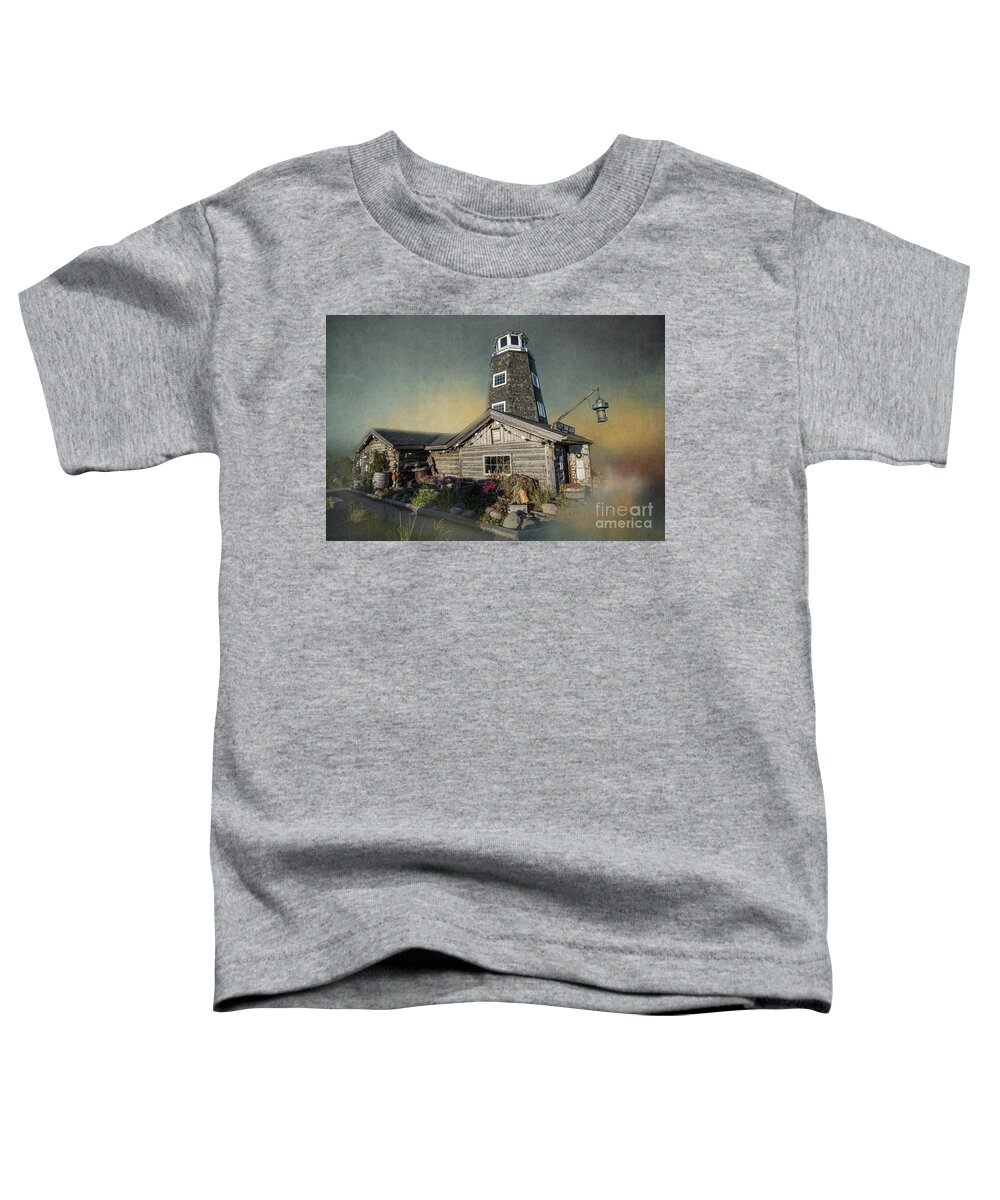 Salty Dawg Saloon Toddler T-Shirt featuring the photograph Salty Dawg Saloon by Eva Lechner