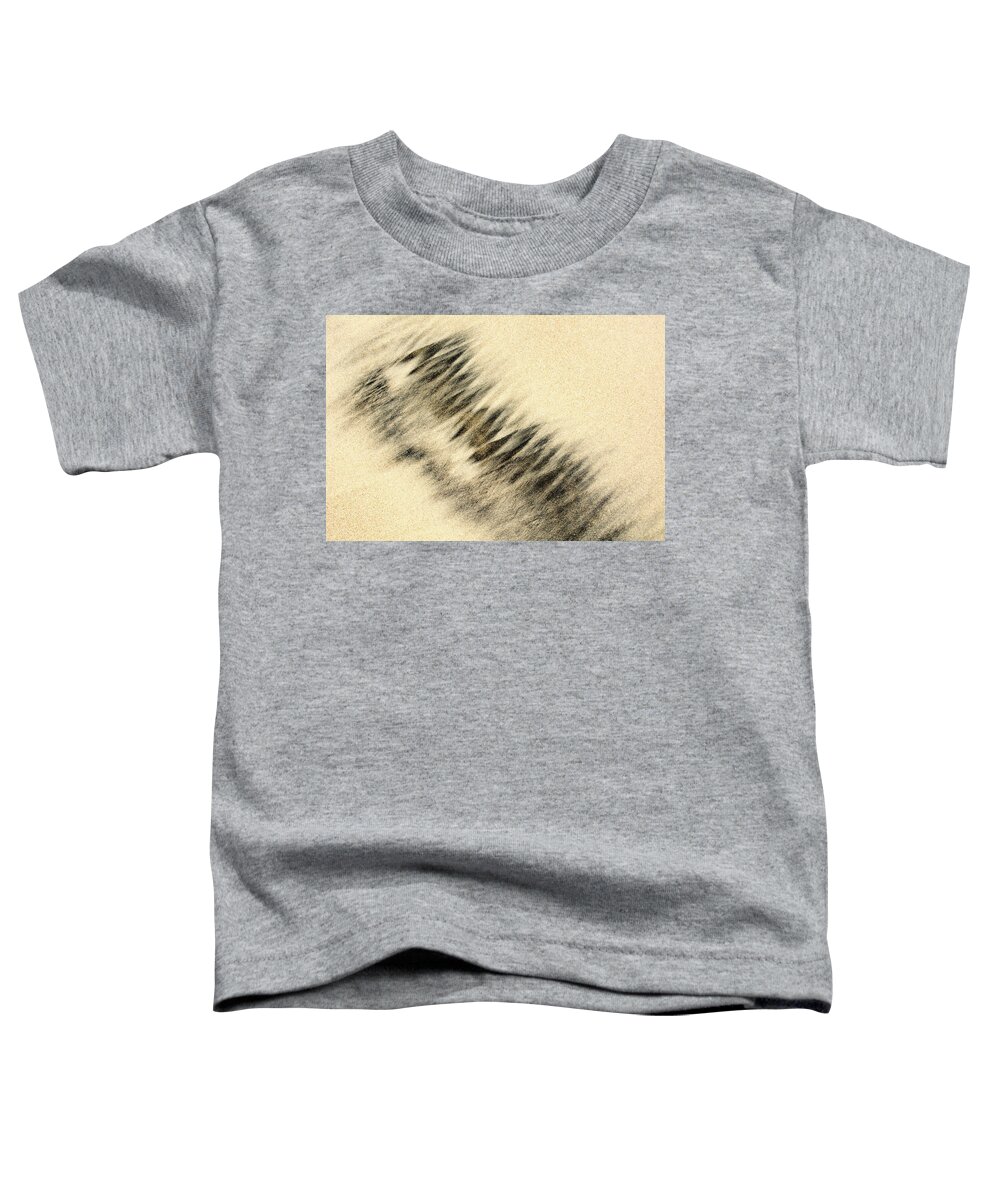Sand Toddler T-Shirt featuring the photograph Sand Painting by David Shuler