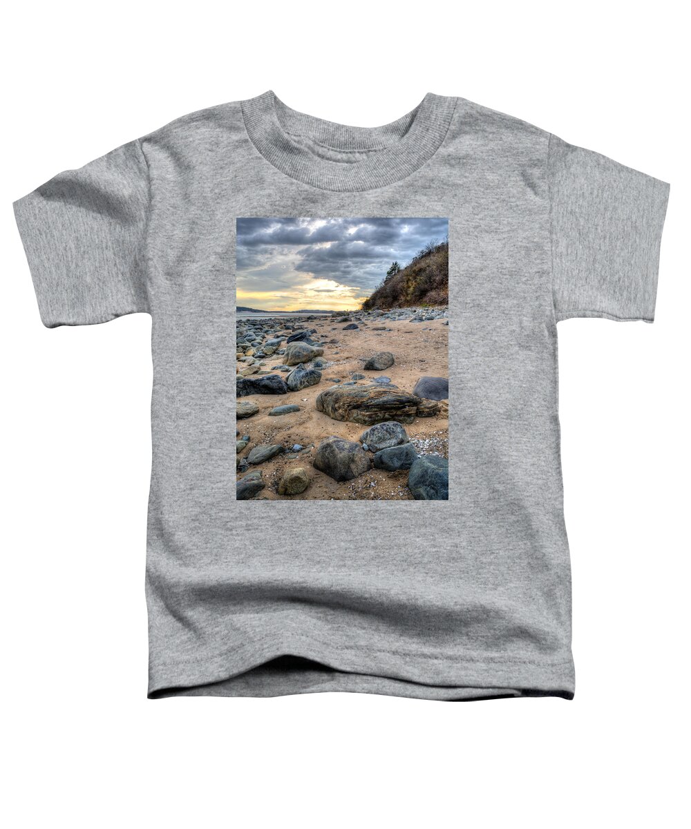 Dave Thompsen Photography Toddler T-Shirt featuring the photograph Sandy Point by David Thompsen