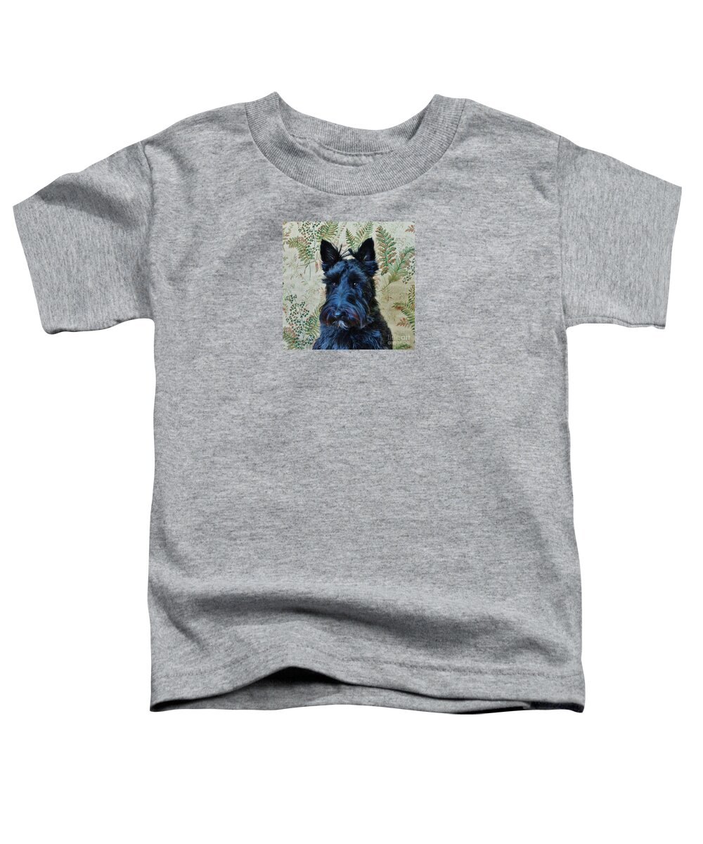 Scottie Toddler T-Shirt featuring the photograph Scottie by Michele Penner