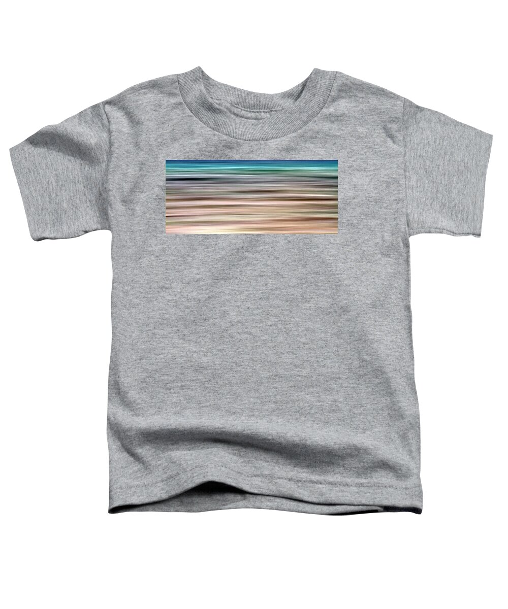 Abstract Toddler T-Shirt featuring the photograph Sea Movement by Stelios Kleanthous