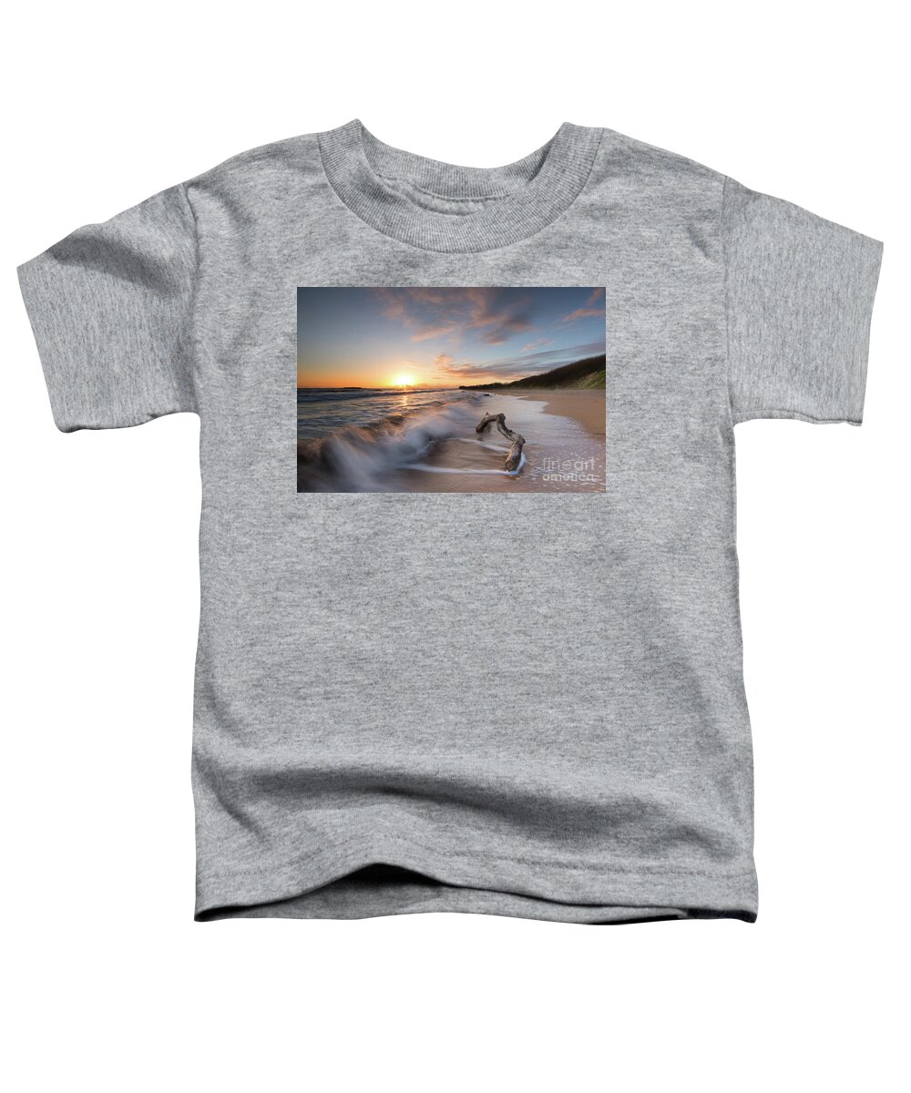 Tantallon Castle Toddler T-Shirt featuring the photograph Seacliff Beach Sunrise by Keith Thorburn LRPS EFIAP CPAGB