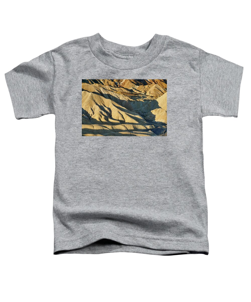 Death Valley National Park Toddler T-Shirt featuring the photograph Shadow Delight by Leda Robertson