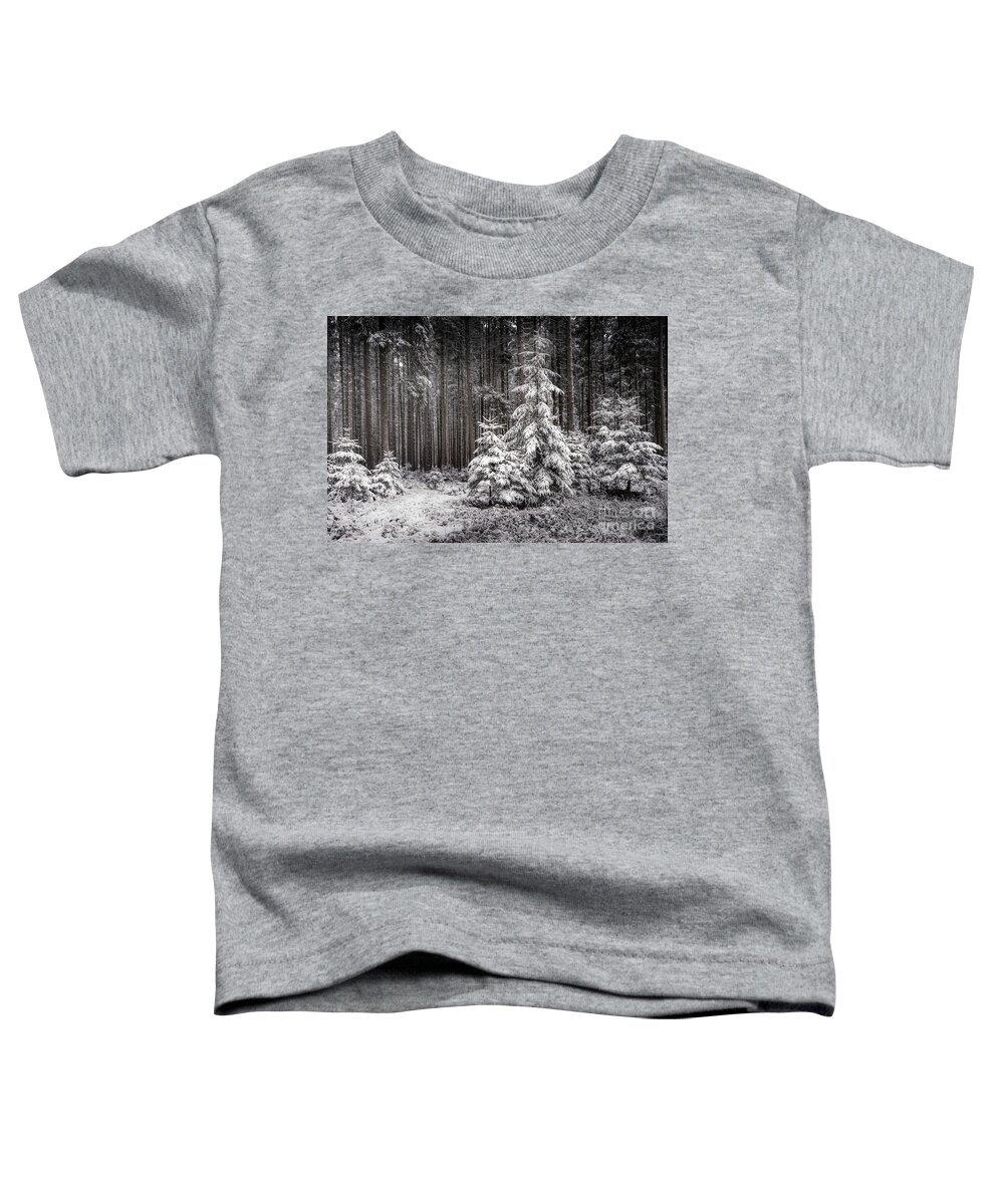 Blue Toddler T-Shirt featuring the photograph Sheltered Childhood by Hannes Cmarits