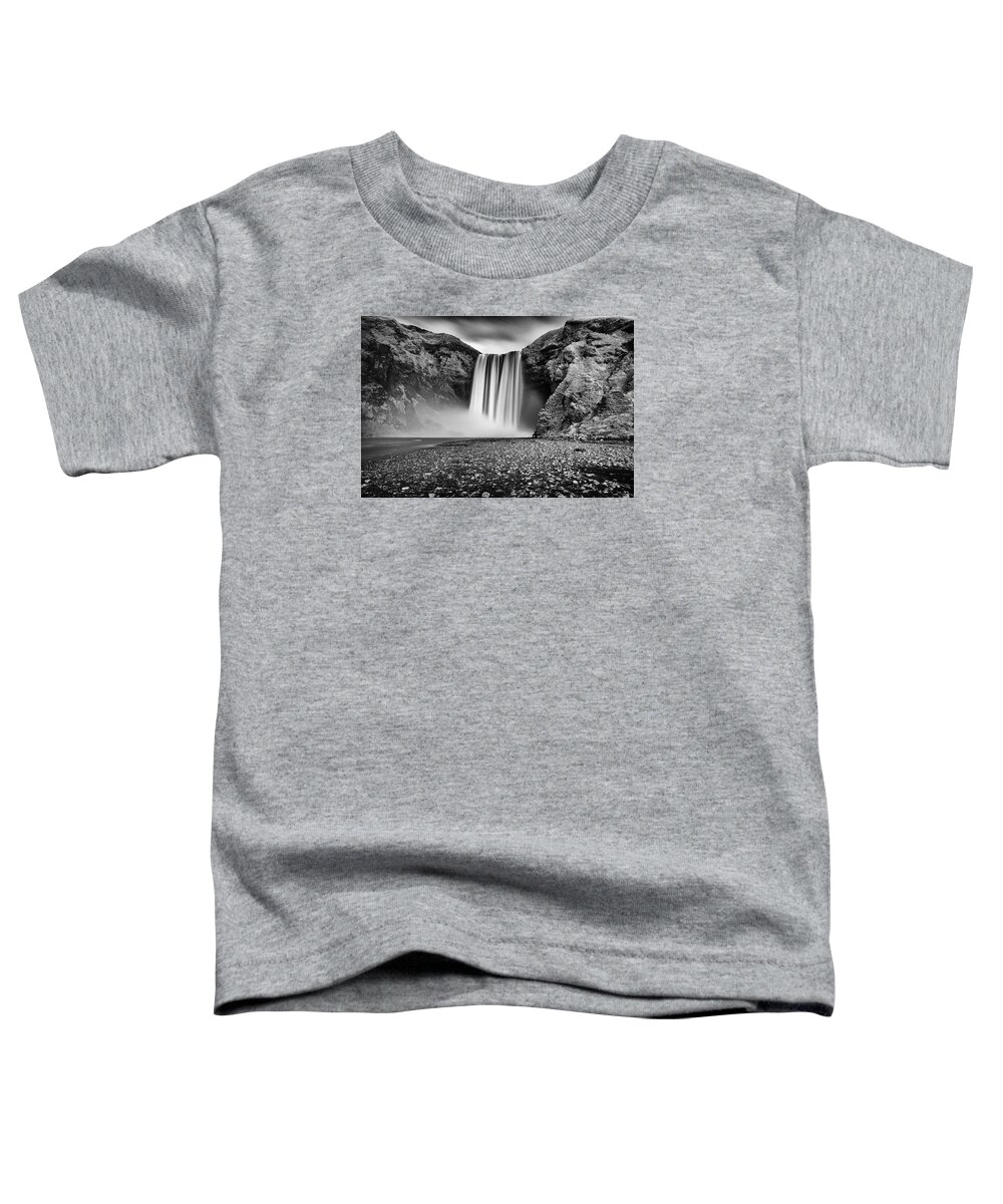 Landscape Toddler T-Shirt featuring the photograph Skogafoss by James Billings