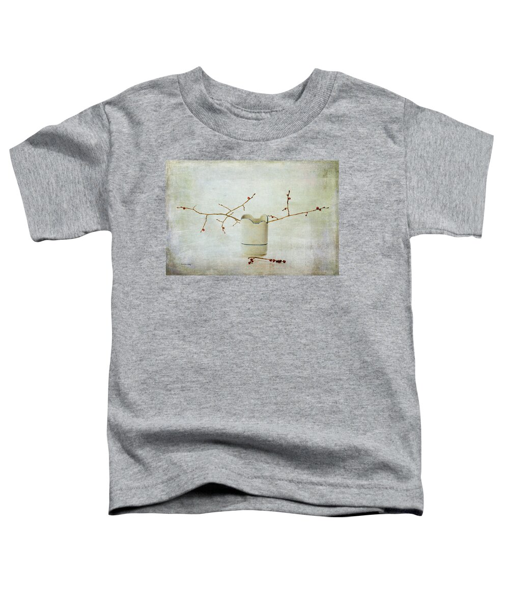 Red Toddler T-Shirt featuring the photograph So Simple, So Pretty by Randi Grace Nilsberg