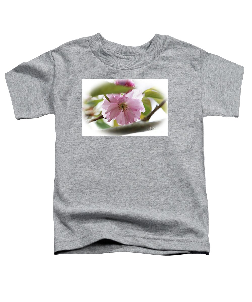 Flowers Toddler T-Shirt featuring the photograph Soft and Gentle by Yumi Johnson