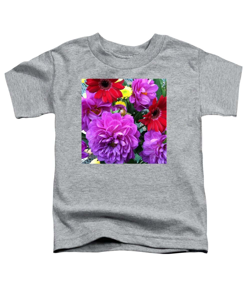 Flowers Toddler T-Shirt featuring the photograph Some Fall Flowers For Inspiration! by Jennifer Beaudet