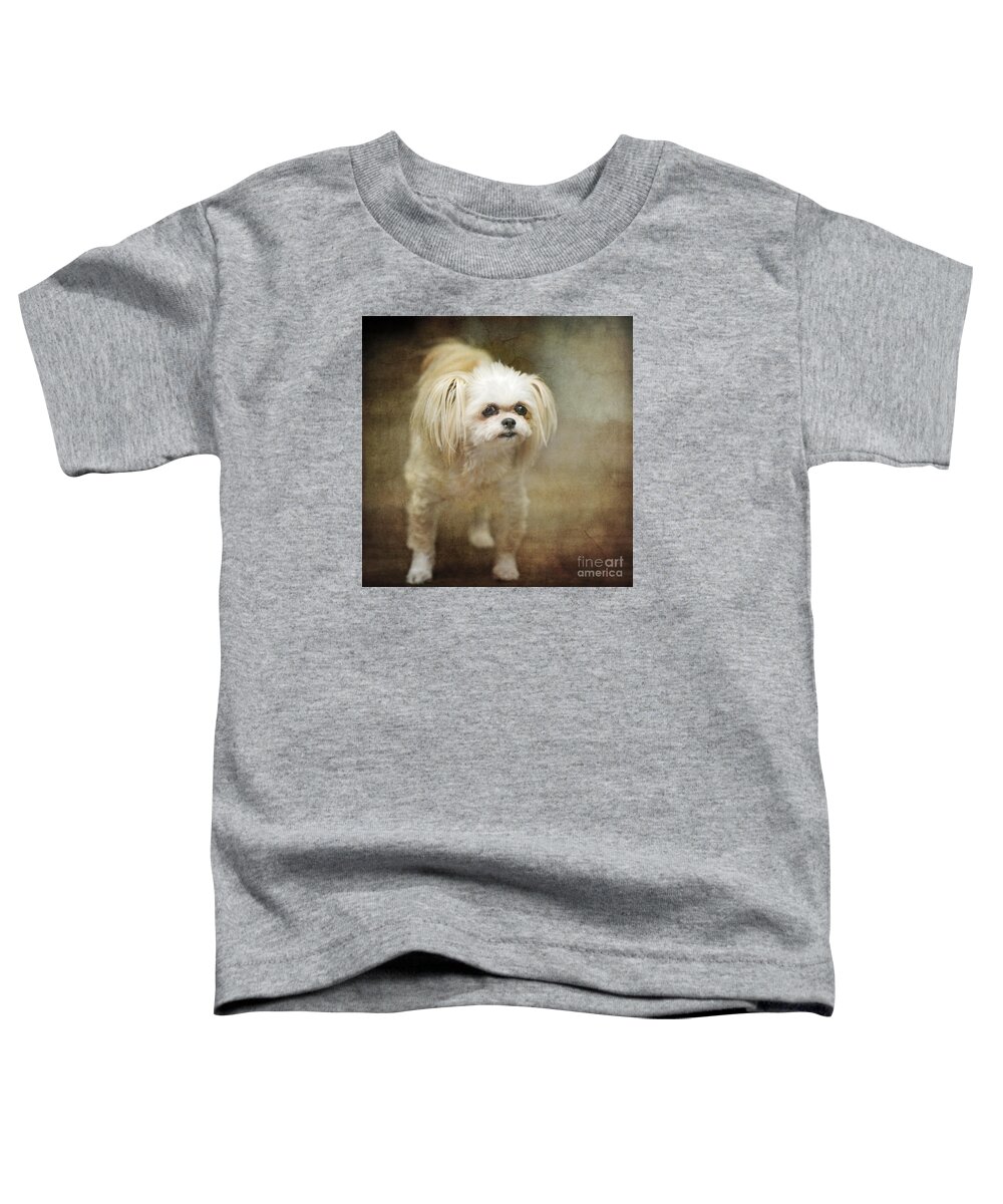 Festblues Toddler T-Shirt featuring the photograph Sophie... by Nina Stavlund