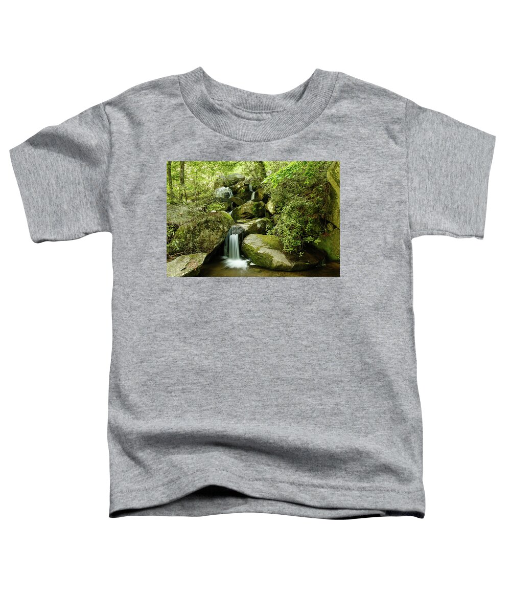 North Carolina Toddler T-Shirt featuring the photograph South Mountains Rest Stop by Joni Eskridge