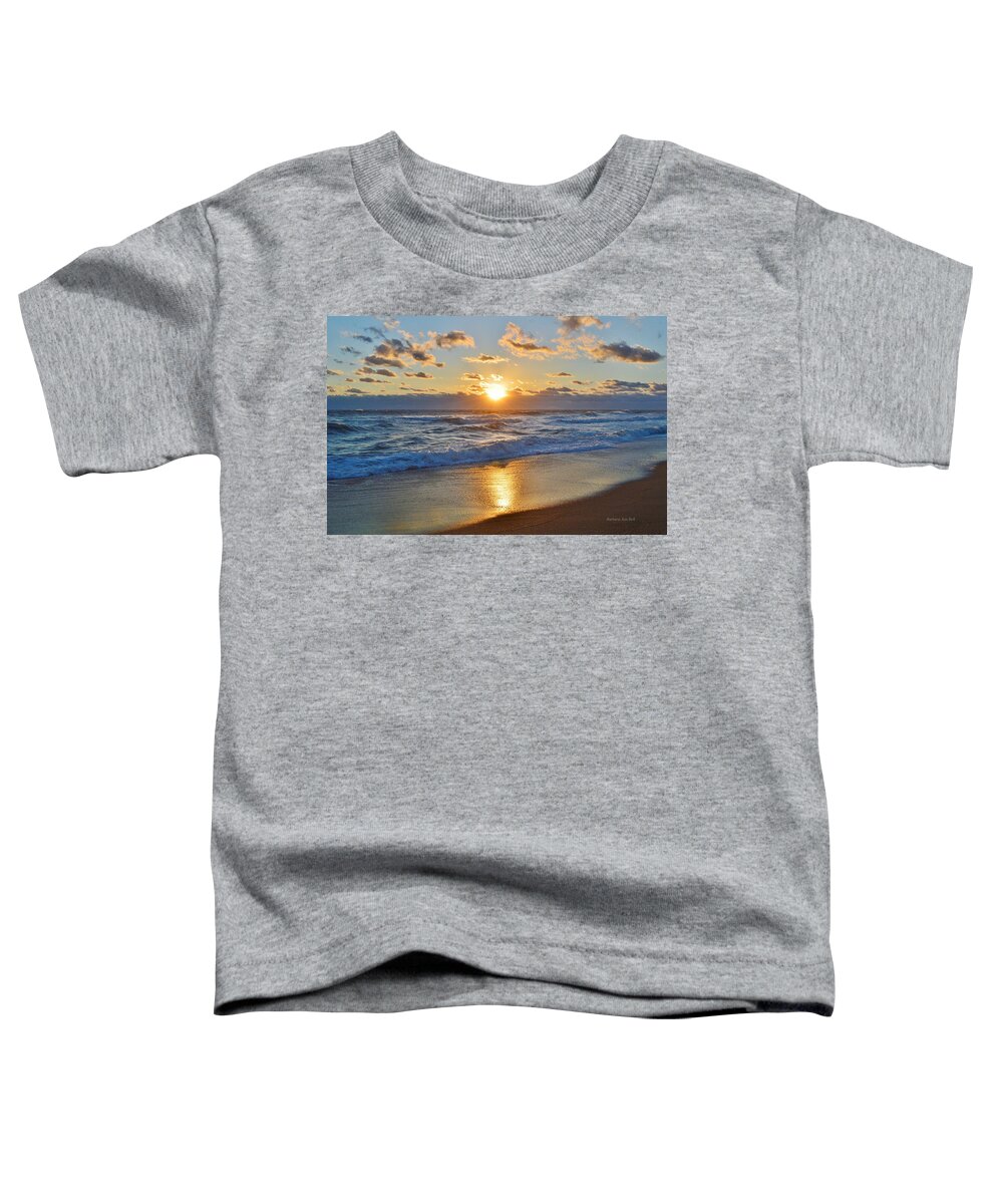 Southern Shores Toddler T-Shirt featuring the photograph Southern Shores 10/18/15 by Barbara Ann Bell