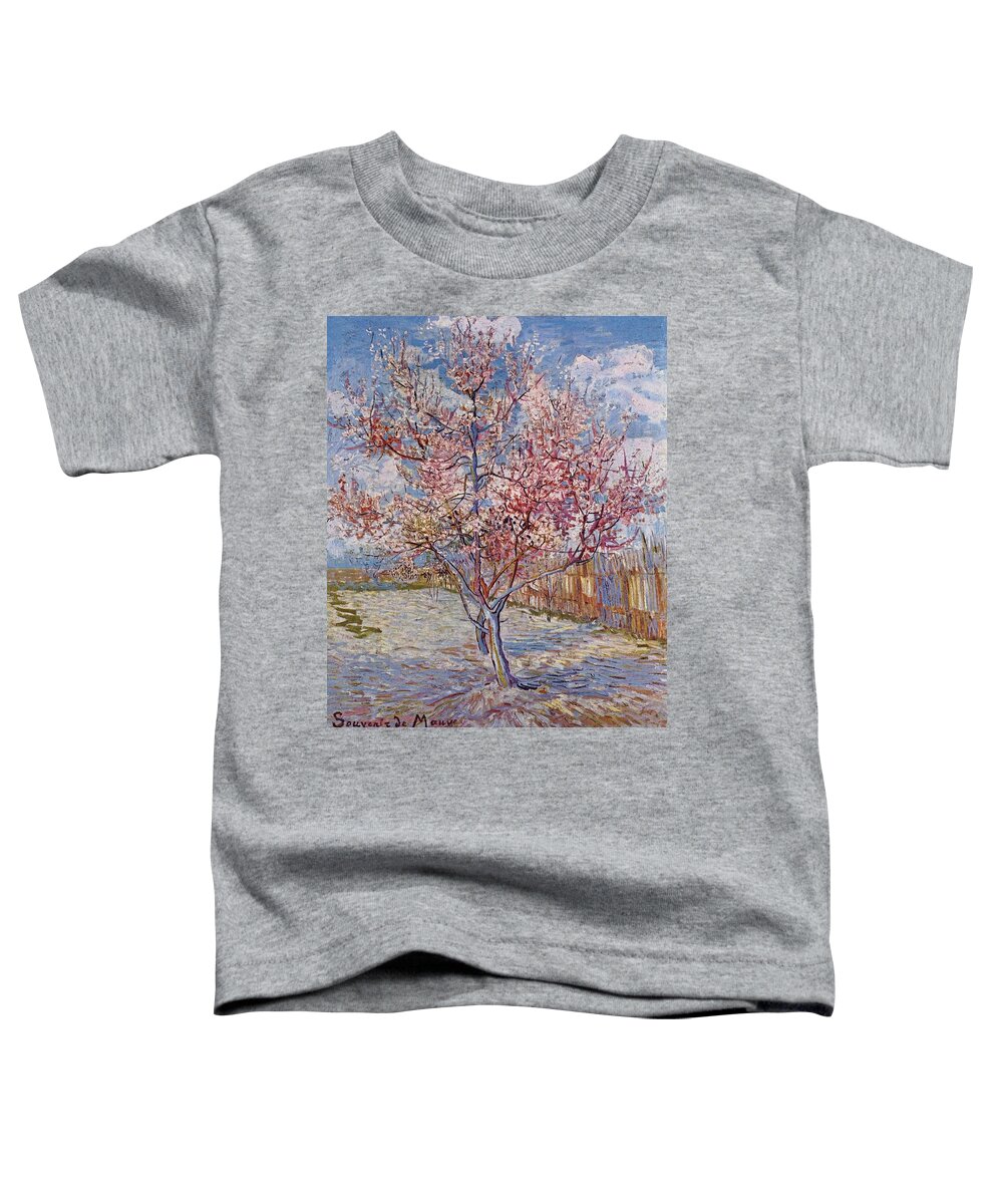 Vincent Van Gogh Toddler T-Shirt featuring the painting Souvenir de Mauve by MotionAge Designs