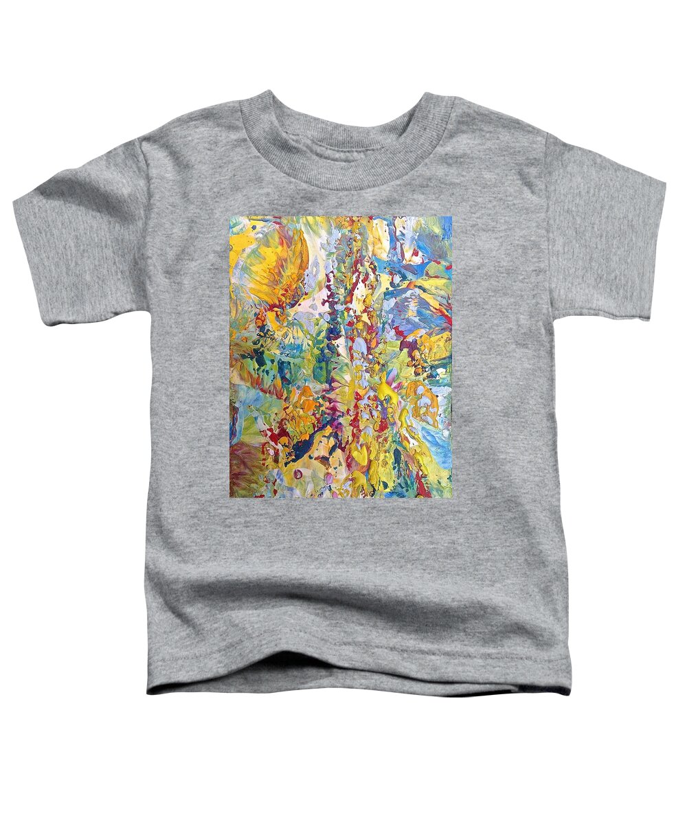  Toddler T-Shirt featuring the painting Spawn by Sperry Andrews