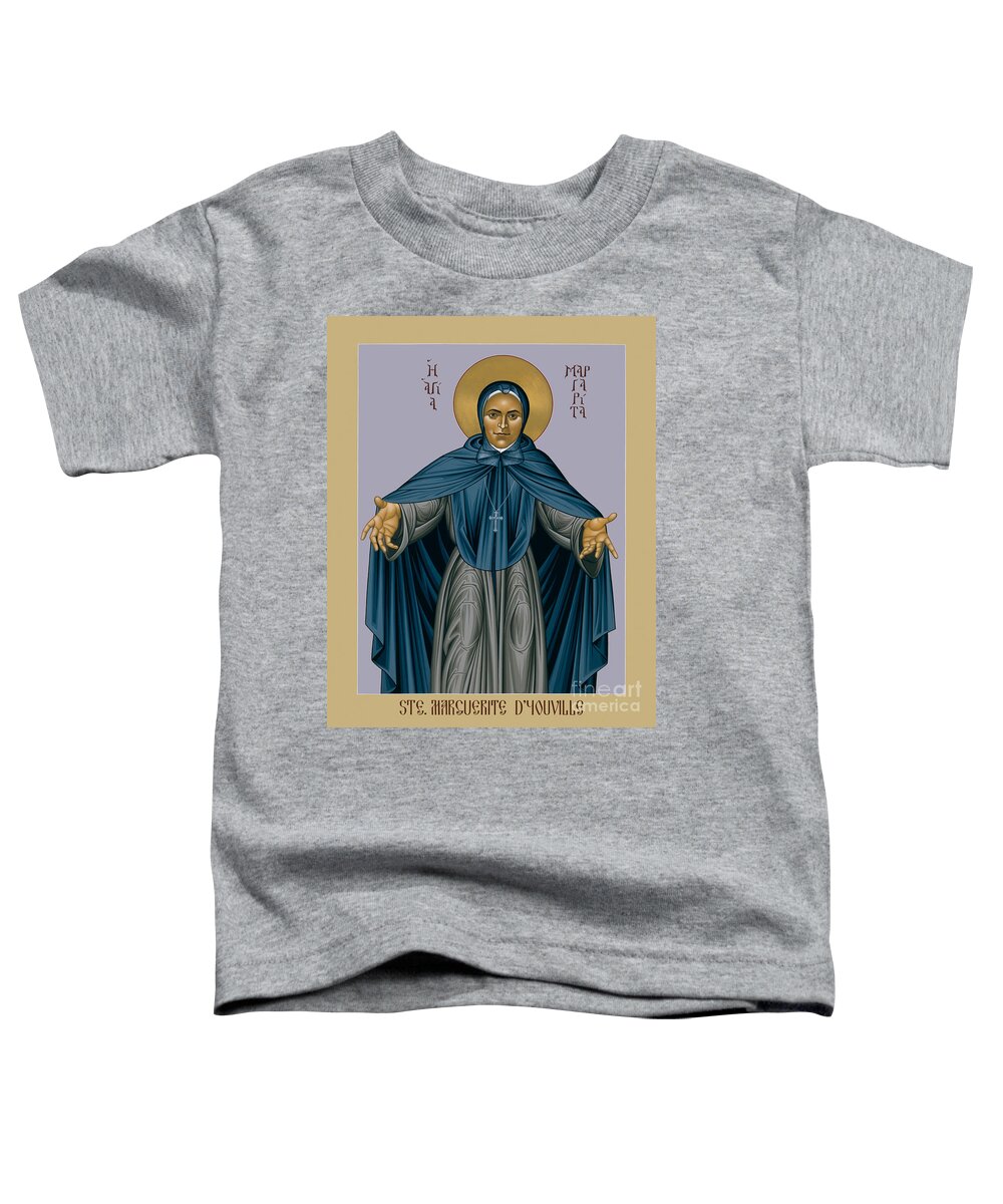 St. Marguerite D'youville Toddler T-Shirt featuring the painting St. Marguerite d'Youville - RLMDY by Br Robert Lentz OFM