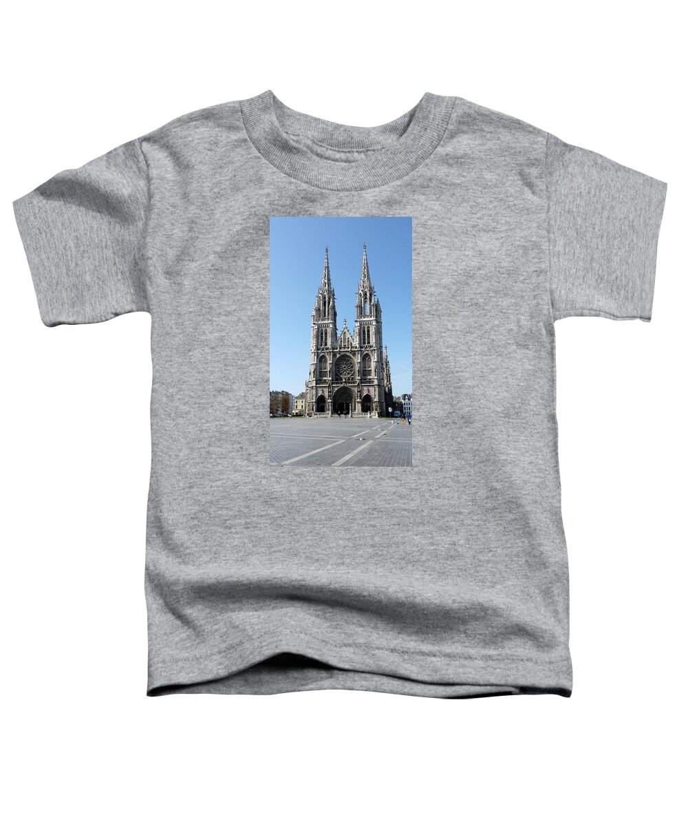 St. Peter And St. Paul Church Toddler T-Shirt featuring the photograph St. Peter and St. Paul Church, Oostende, Belgium by Lukasz Ryszka
