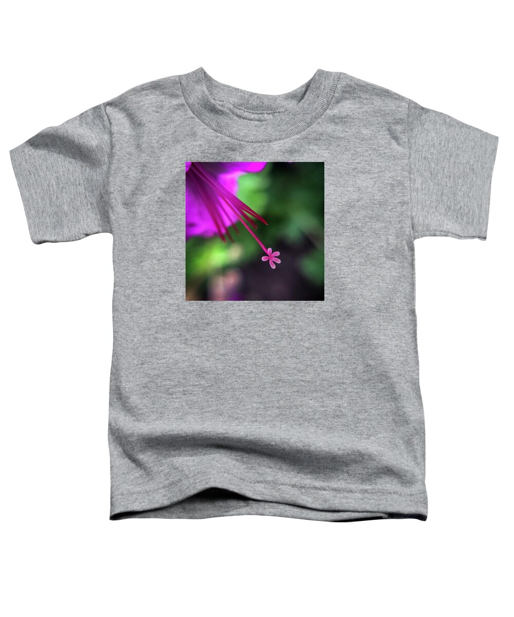 Flower Toddler T-Shirt featuring the photograph Stat by Terri Hart-Ellis