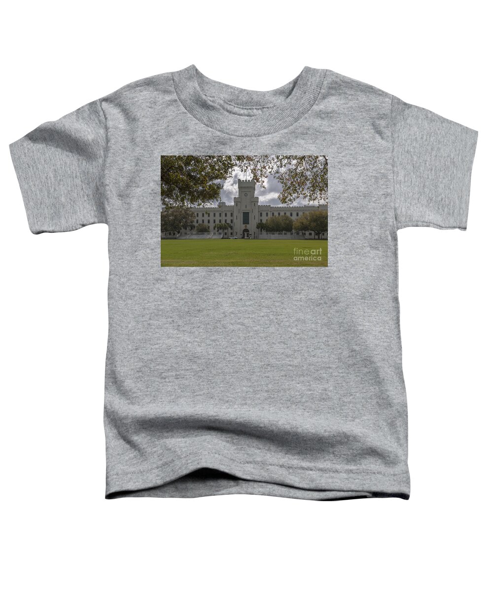 Citadel Toddler T-Shirt featuring the photograph Storm Clouds over The Citadel by Dale Powell