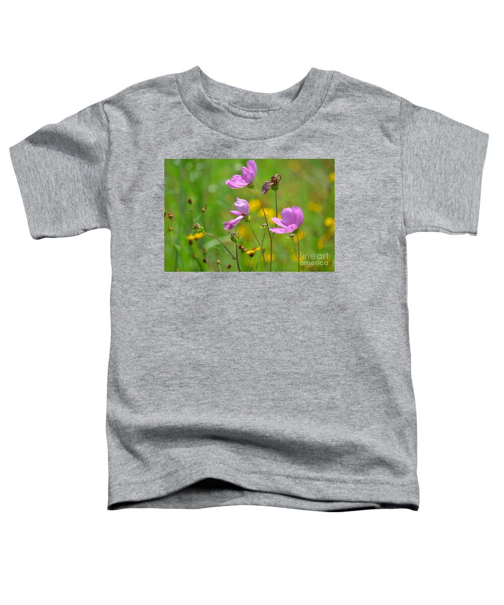 Summer Fields Toddler T-Shirt featuring the photograph Summer Fields by Maria Urso