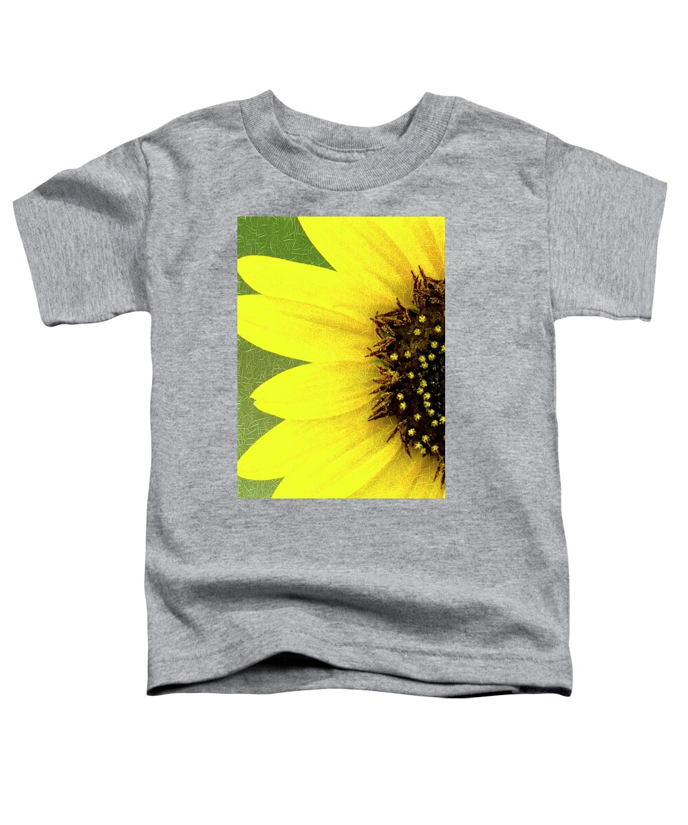 Sunflower Toddler T-Shirt featuring the photograph Sunflower by Joe Paul
