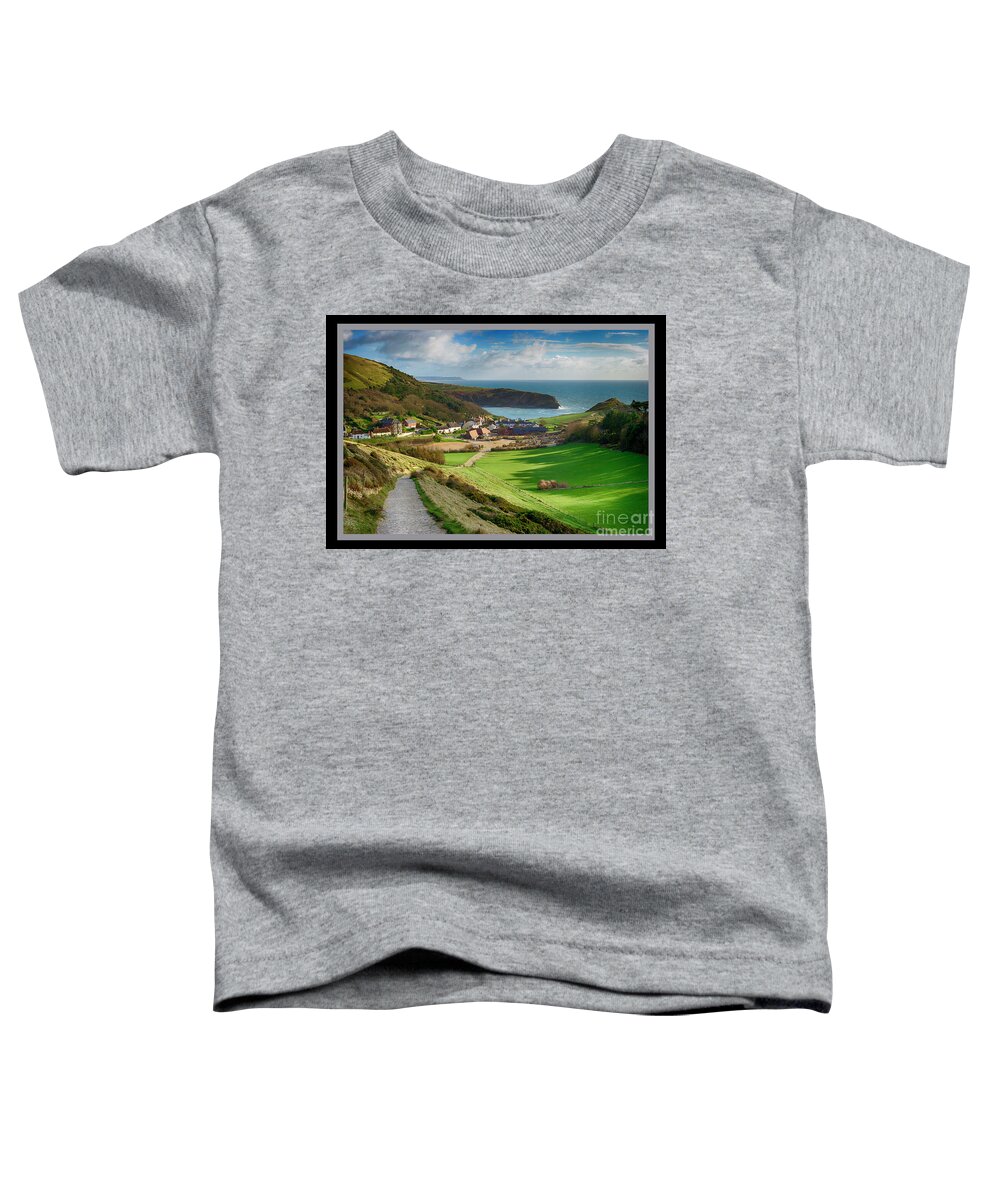 Surrounded Toddler T-Shirt featuring the digital art Surrounded Again by Wendy Wilton