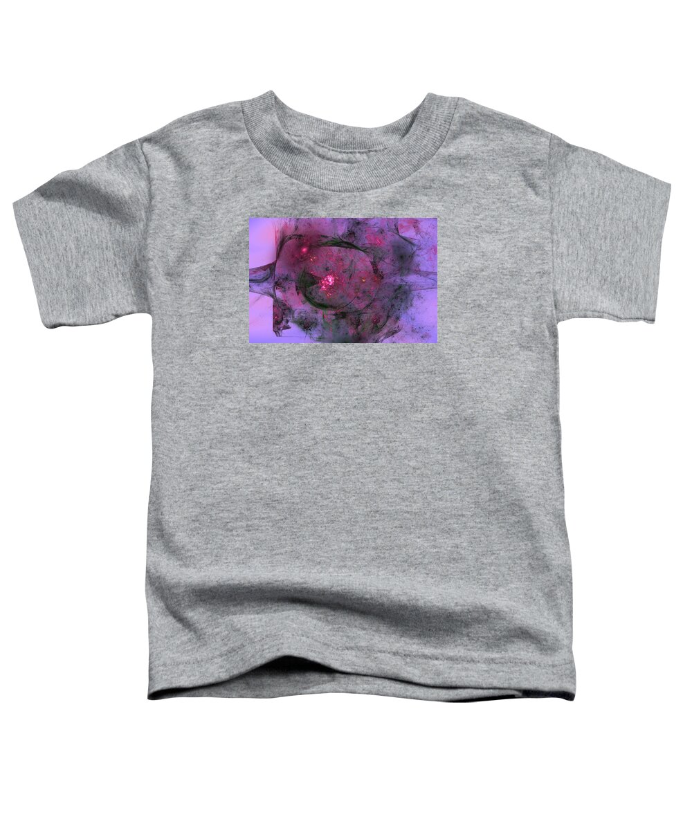 Fractal Toddler T-Shirt featuring the digital art Sweet Mystery Of Life by Jeff Iverson