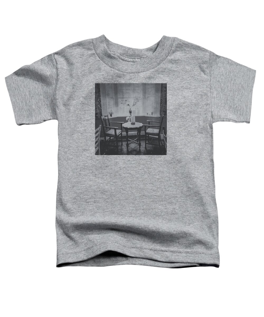 Vintage Toddler T-Shirt featuring the photograph TeaHouse by Trystan Oldfield