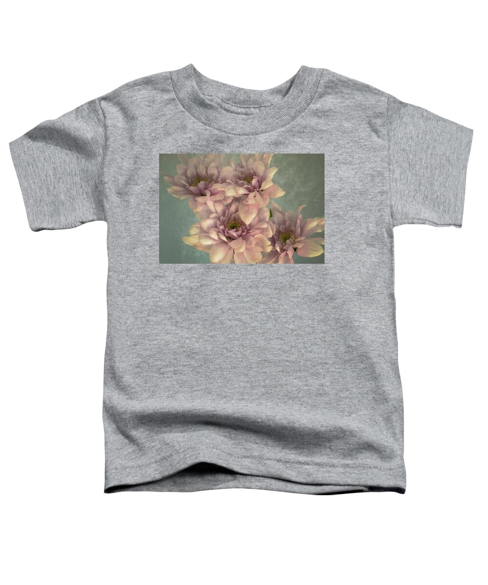 Mums Toddler T-Shirt featuring the photograph Textured Mums by John Roach