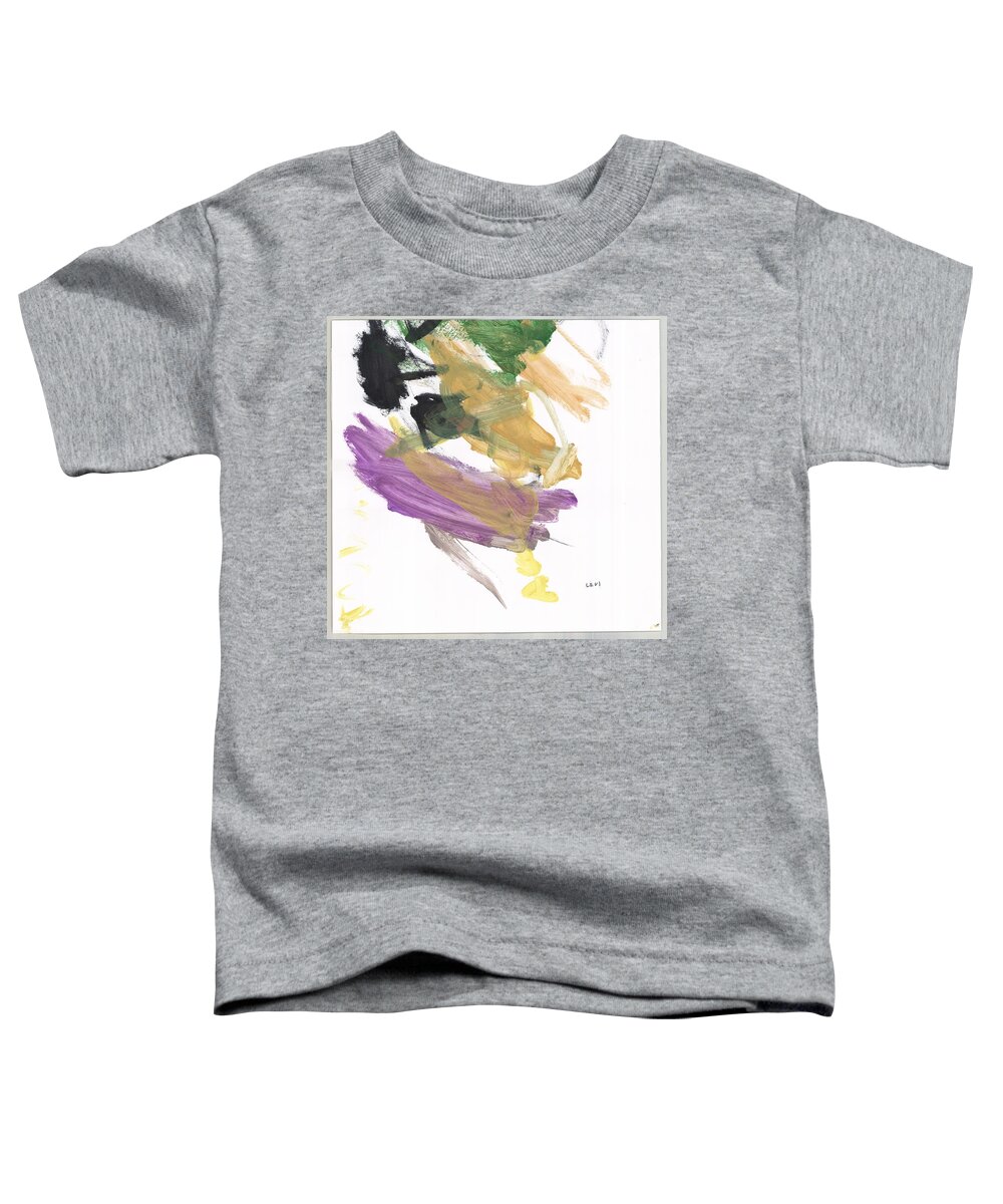 Innerview Toddler T-Shirt featuring the painting The Carrot Garden by Levi