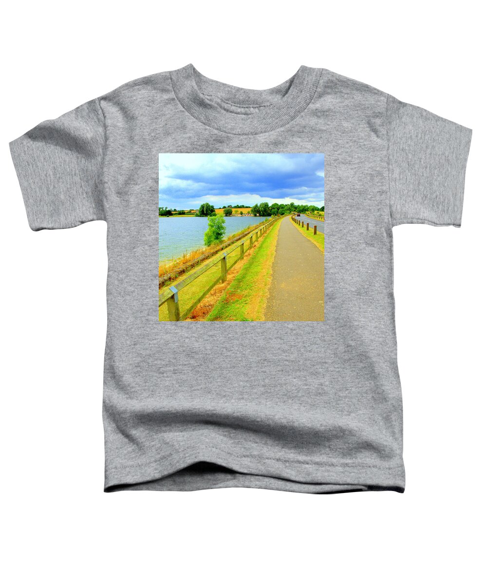 Causeway Toddler T-Shirt featuring the photograph The Causeway by Gordon James