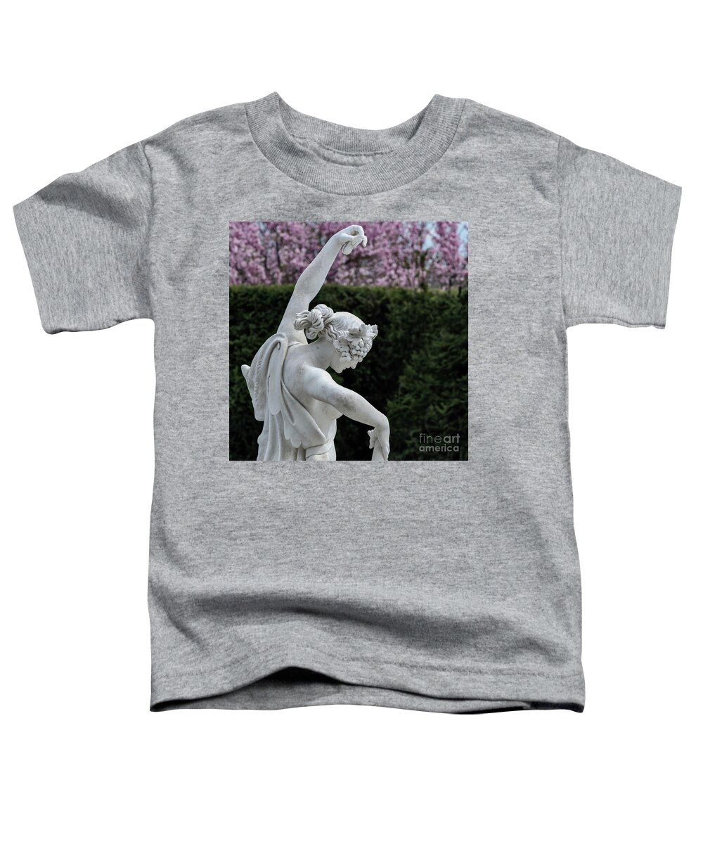 The Dancing Lesson Toddler T-Shirt featuring the photograph The Dancing Lesson Statue by Doug Sturgess