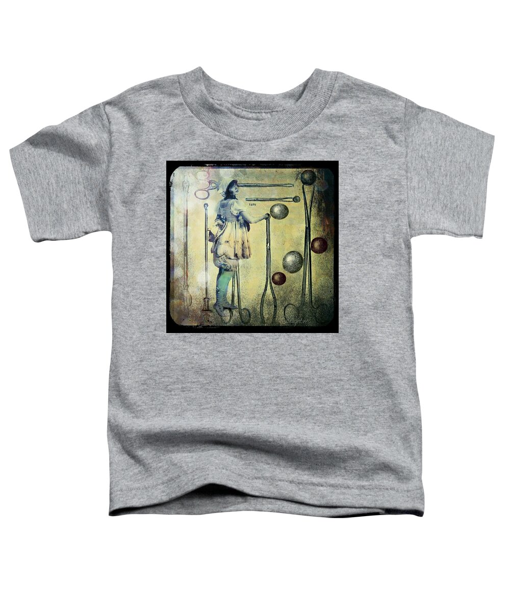 Woman Toddler T-Shirt featuring the digital art The Doctor Will See You Now by Delight Worthyn