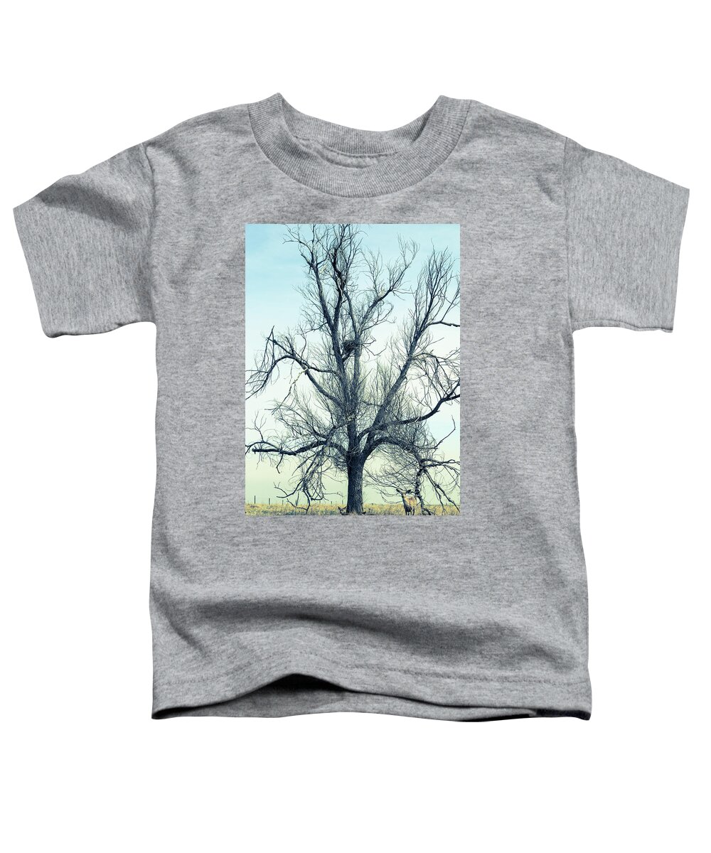 Mule Deer Toddler T-Shirt featuring the photograph The Guardian by James BO Insogna